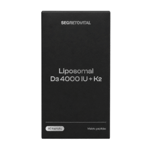 Liposominis vitaminas D3 4000 IU + K2